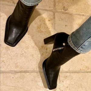 Alexander Wang Lane Square Toe Boots